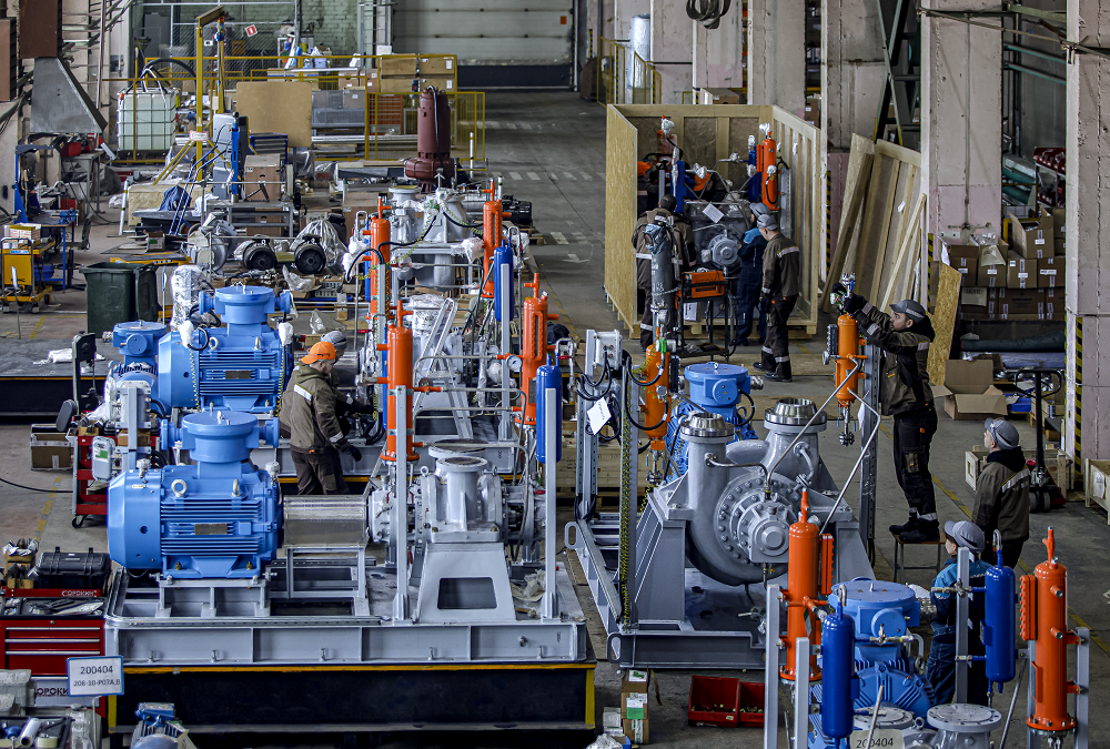 Работы на производственной площадке